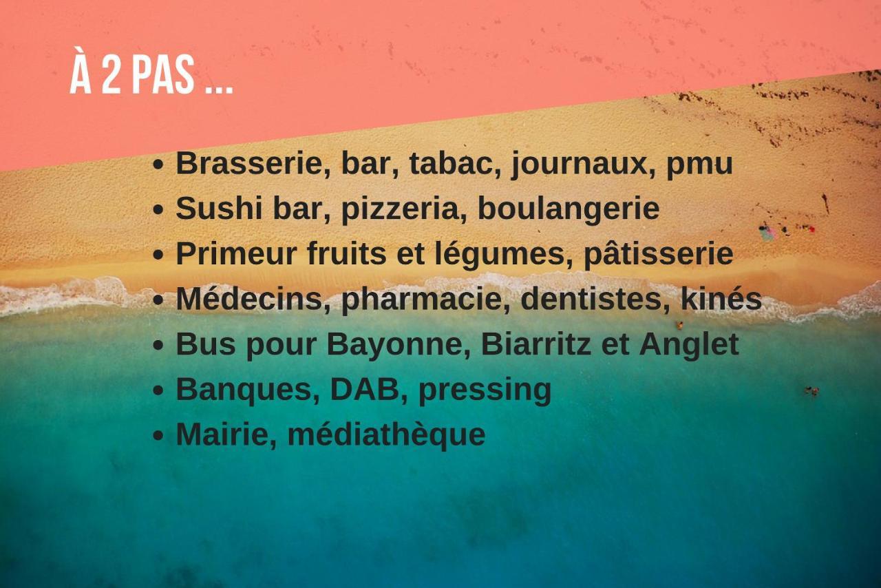 La Presque Basque Lägenhet Tarnos Exteriör bild